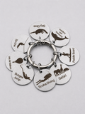 Bucket list keepsake ring & 1 tag