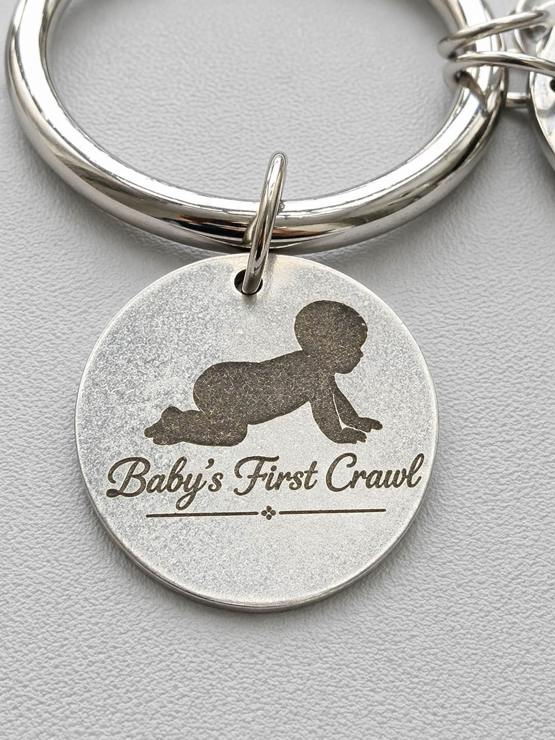 Babys first crawl tag