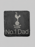 Football team slate coaster